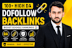 build 100 high quality manual SEO backlinks for your website