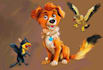 draw cute cartoon animal character