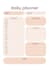 create a printable daily planner PDF in canva