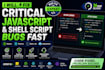 fix critical javascript bugs and shell script sh errors fast