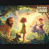 illustrate a magical childrens book cover design