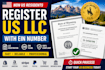 register US llc with ein for non US residents