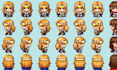 design rpg maker character, rpg maker mv, mz sprites, ace sprites, battle sprite