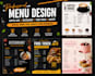 design coffee cafe menu restaurant digital menu edit food truck menu bakery menu