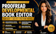 proofread developmental book editor fantasy sci fiction novel