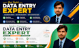 data entry expert  web research and composing