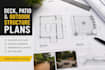 draw professional deck, patio, and outdoor structures plans
