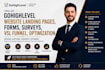 do gogighlevel website landing pages, forms, surveys, vsl funnel, optimization