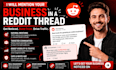 mention your business in a reddit thread