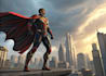 illustrate legendary superhero character