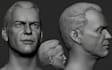 realistic 3d head model lifelike sculpt custom character head 3d printable bust