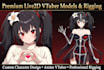 design live2d vtuber model and rigging 2d vtuber commissions streaming avatar