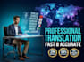 translate CV, resume and documents professionally