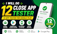 do 12 closed app testers for google play app testing