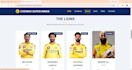 create a responsive sports team website