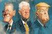 draw political caricature and cartoon