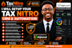 setup tax nitro canopy CRM tax software setup accounting workflow automation
