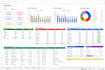 create budget spreadsheet, financial tracking dashboard template csv