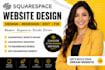 squarespace website design squarespace website redesign squarespace development