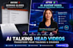 create ai talking head online course training video coaching explainer vsl video