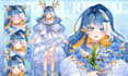 design vtuber model live2d model streaming avatar character design vtube studio