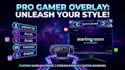 design professional stream overlays and gaming graphics for twitch and kick