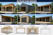 design 3d frame shed and custom timber
