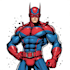 make a superhero character art