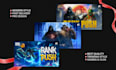 design professional attention grabbing youtube thumbnails