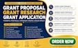 write nonprofit grant proposal, grant research and grant application