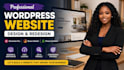 design modern wp website using elementor pro, beaver, thrive architect