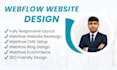 design website or convert figma to webflow with cms