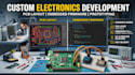 develop custom electronics, pcb layout and embedded firmware