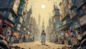 illustrate graphic novel comic book storyboard