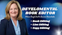 handle book manuscript, line editing as a developmental book editor
