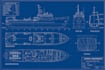 draw autocad 2d, 3d drawings of ship craft, technical,mechanical drawing