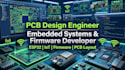 design pcb engineer embedded system and firmware developer