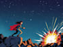 comic book illustration with comic book illustrator
