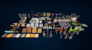 create stylized 3d environments and modular prop kits