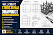 create detailed structural drawings and rcc detailing