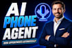 build an ai voice agent receptionist for inbound and outbound calls
