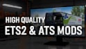create high quality 3d ets2 and ats skins, trucks, trailers, maps