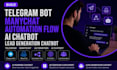 build telegram bot manychat automation flow ai chatbot lead generation chatbot