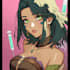 draw an anime art, custom character illustration