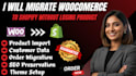 migrate woocommerce store to shopify without losing products