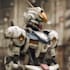do anime style mecha robot illustrations