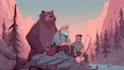 draw a cute and funny cartoon illustration