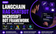 build langchain rag chatbot microsoft bot framework bot botonic react chatbot