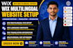 setup wix muitilingual site wix language switcher wix translation integration