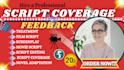 do script coverage edit and review industry standard script feedback screenplay